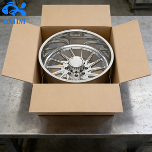 Jantes de voiture forgées légères et personnalisées, style multi-rayons à déport profond poli, 19x9.5J 5x100, pour F-250 F-350 F-450 - Product Image 4