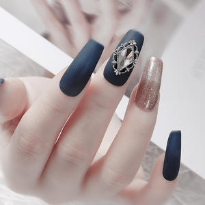 Cadre en métal goutte d'eau Rectangle coeur doré avec arc-en-ciel coquille ongles alliage Art breloques déco ongles autocollants décalcomanies outils - Product Image 2