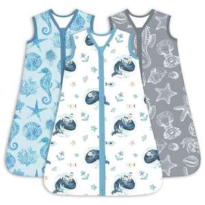 Gigoteuse pour nouveau-né 0,5 Tog 100% coton Couverture portable pour bébé pour garçon fille tout-petit 6-12 mois - Product Image 2