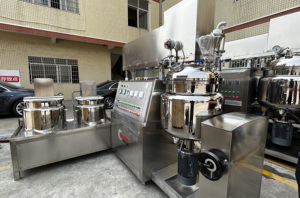 COSAMATI Vente en gros dentifrice mayonnaise shampooing lotion crème cosmétique 1000l émulsifiant sous vide mélangeur homogénéisateur machine - Product Image 6