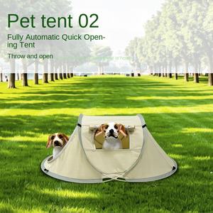 Köpekler kediler için hafif otomatik hızlı açılımı Pet çadır kapalı açık kamp taşıma açılımı plastik tepsi palet - Product Image 3