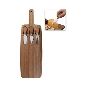 Planche à fromage en bois d'acacia, planches à charcuterie, cadeau pour couple, cadeau de pendaison de crémaillère, cadeau de mariage - Product Image 1