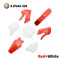 LING QI Kit de carrosserie en plastique pour BBR 110cc 125cc 140cc 150cc Dirt Pit Bike Garde-boue de moto
