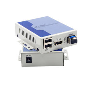 Vidéo et audio HD <span class=keywords><strong>4k</strong></span> * 2k Optical Extender CCTV Fiber Optic Media Converter avec 20KM Range <span class=keywords><strong>Video</strong></span> Splitters & Converters - Product Image 1
