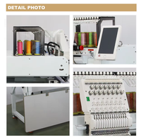 Livraison rapide, nouvelle machine à broder informatisée Tajima à 4 têtes, usage domestique, casquette/chemise/plate/3D, 1200 tr/min, automatique, garantie 1 an