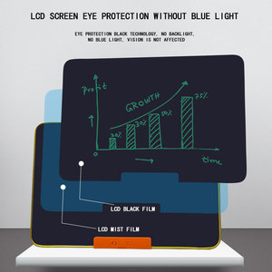 MiHua 21インチ電動お絵かきボード 子供用 消せるデジタル電子LCDライティングボード 黒板 - Product Image 4