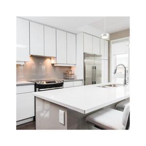Premium White Lacquered Kitchen <strong>Cabinets</strong> with Elegant Custom Villa Cabinetry - Product Image 4
