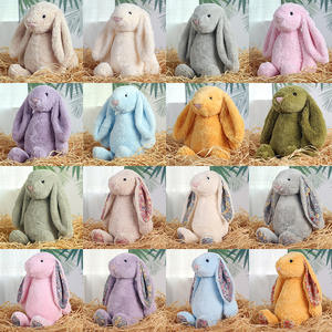 25cm Factory Custom ized Soft Cute Langohr Plüsch Hase Tiere Spielzeug Riesen Plüsch tier Langohr Kaninchen Gefüllte Spielzeug - Product Image 6
