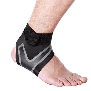 Attelle de cheville sportive réglable en néoprène élastique avec protection pour la course à pied, le basketball et la prévention du pied tombant - Product Image 2