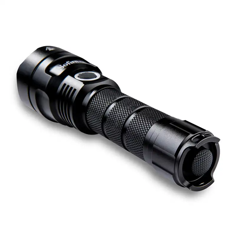 Aluminum Self Defense Electric Charge Shock Charging 18650 Rechargeable Battery Flashlight Torch Electric Light