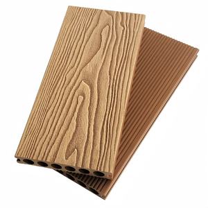 Conception antidérapante de pont composite facile d'entretien pour application extérieure Revêtement de sol composite en <span class=keywords><strong>bois</strong></span> et plastique Non toxique - Product Image 4