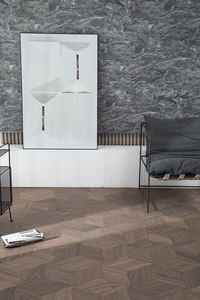 Baldosas <span class=keywords><strong>de</strong></span> Parqué <span class=keywords><strong>de</strong></span> Roble Cepillado Negro Nogal, Instalación con Sistema <span class=keywords><strong>de</strong></span> Clic, Pisos <span class=keywords><strong>de</strong></span> <span class=keywords><strong>Madera</strong></span> <span class=keywords><strong>de</strong></span> Ingeniería para Interiores Modernos - Product Image 4