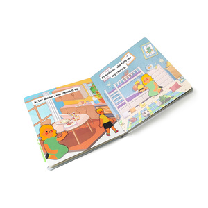 Services d'impression de livres cartonnés <span class=keywords><strong>pour</strong></span> enfants sur mesure en gros, livres <span class=keywords><strong>pour</strong></span> enfants en carton épais, couverture rigide, livres d'histoires <span class=keywords><strong>pour</strong></span> enfants en <span class=keywords><strong>anglais</strong></span> - Product Image 3