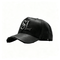 Nouvelles casquettes de baseball originales pour hommes Rude Awakenings the Last Supper noires à visière incurvée doublées de satin Rude Awakening rose