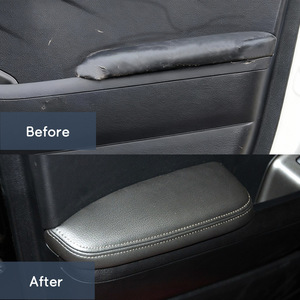 Kia K3 <b>Door</b> Panel Leather <b>Trim</b> 2014-2018 True Microfiber Interior Upgrade - Product Image 1