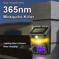 SAIJZEK. Meilleure vente, jardin extérieur, énergie solaire professionnelle, anti-moustique, lampe led anti-insectes, piège à moustiques