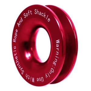 Anillo de recuperación de piezas de automóvil Ruixin, anillo en D de aleación de aluminio para cuerda sintética, uso en gancho de polea de cabrestante de remolque - Product Image 4
