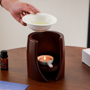 Lámpara <span class=keywords><strong>de</strong></span> Cerámica para Aceites Esenciales y Velas, Estilo Religioso, Moderno y Minimalista, Hecha a Mano - Product Image 4