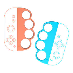 Matériau plastique bleu Orange de haute qualité pour Nintendo <span class=keywords><strong>Switch</strong></span> 2 <span class=keywords><strong>Fitness</strong></span> boxe poignée gauche droite Bracelet d'entraînement aérobie - Product Image 2