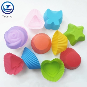 Mini moules à muffins en silicone 3D de forme Multiple de qualité garantie pour gâteau au chocolat en gros, moules à cupcakes - Product Image 4