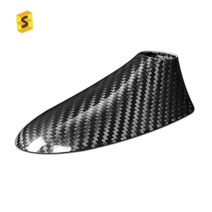 Coque de garniture d'antenne de toit arrière de voiture en Fiber de carbone <span class=keywords><strong>ES</strong></span> décoration d'accessoires extérieurs pour <span class=keywords><strong>Fiat</strong></span> <span class=keywords><strong>500</strong></span> 2004-2011 pré-restyling - Product Image 5