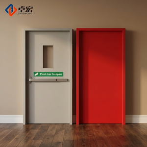 Cửa thoát hiểm chống cháy đạt tiêu chuẩn EN BS WH, thời gian chịu lửa 60 phút, 90 phút, 180 phút, dành cho khách sạn, căn hộ. - Product Image 1