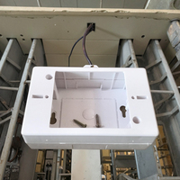Boîtier de jonction étanche en plastique ABS PVC IP67 1 gang, norme américaine, pour interrupteur électrique et prise, personnalisable