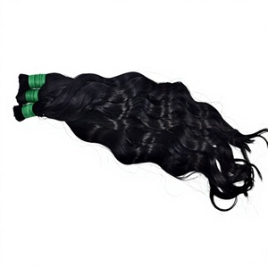 Lots en gros de cheveux humains indonésiens bruts, texture Deep Wave, 100% Remy, 12A, vierges, non traités, Super Double Drawn, double trame machine - Product Image 4