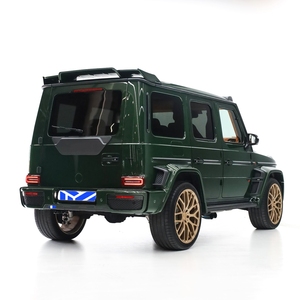 Pour <span class=keywords><strong>Mercedes</strong></span> Benz classe G G350 G500 G63 G65 pièces de carrosserie en Fiber de carbone Style B aile arrière et becquet de toit en carbone sec - Product Image 6