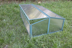 Compact Aluminum PC <strong>Greenhouse</strong> Portable for Home <strong>Balcony</strong> Seedling - Product Image 5