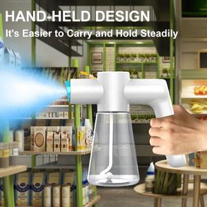 Vaporizador de Cabello Portátil Recargable para <span class=keywords><strong>Barber</strong></span>ía 2024, Botella de Spray de Agua con Ozono y Nano Niebla de 730 ml, Distancia de Pulverización de 1-1.5 m - Product Image 5