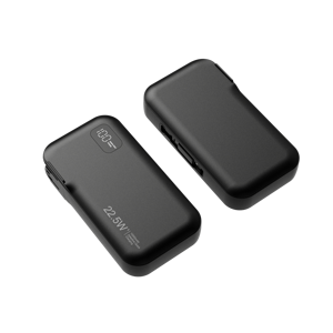 10000mAh Power Bank with AC <b>Plug</b> and Retractable Cable 22.5W PD <b>Fast</b> <b>Charging</b> Power Bank - Product Image 2