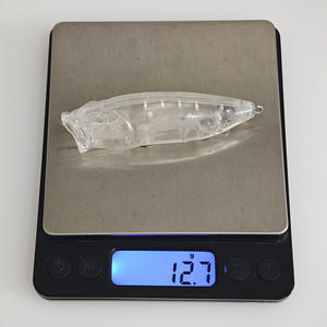 Top Right T-9221 80mm 12.7g Appât artificiel Popper MG POPMAX Corps <span class=keywords><strong>d</strong></span>'appât non peints Blancs Appâts <span class=keywords><strong>de</strong></span> pêche Blancs - Product Image 4