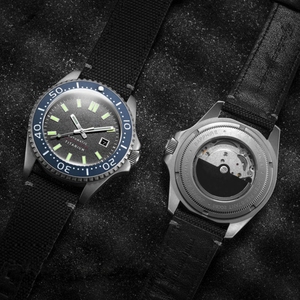 ODM Logo personnalisé 200M résistant à l'eau classique hommes <span class=keywords><strong>montre</strong></span> de haute qualité lunette lumineuse montres mécaniques en titane - Product Image 6