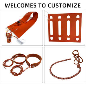 Özel silikon elektrikli ısıtma kemeri esnek ısıtma elemanı elektrikli silikon kauçuk altlık ısıtıcılar - Product Image 5