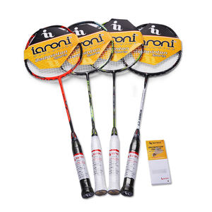 バトン中国卸売カスタムグラファイトフルカーボンバドミントンラケット - Product Image 6
