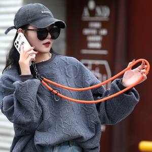 ユニバーサル調節可能クロスボディ携帯電話ストラップ厚手ポリエステルネックストラップヘビーデューティアンチロス安全テザーコード - Product Image 2