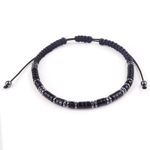 Vente Flash Transfrontalière : Bracelet en Obsidienne Œil de Tigre Tissé à la Main avec Code Morse, Modèle Jinhua SX-MM-020 – <span class=keywords><strong>Je</strong></span> <span class=keywords><strong>suis</strong></span> si Fier(e) de Toi(e) - Product Image 5