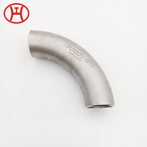 BW ASTM A403 <span class=keywords><strong>Gr</strong></span> WP304 raccords en acier inoxydable haute pression 304 SUS 316 coude traitement de Surface lisse fournisseurs de haute qualité - Product Image 4