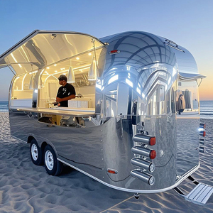Meilleure vente de remorque de camion de nourriture mobile fermée entièrement équipée de qualité <span class=keywords><strong>à</strong></span> vendre - Product Image 3