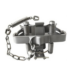 Piège à pattes en fer écologique de type hibou pour la chasse au coyote, au renard, au dindon, au corbeau et autres prédateurs - Product Image 2