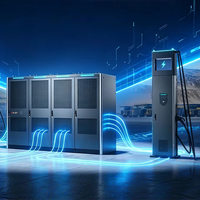 Solución de Carga Dividida para Flotas INJET 480-1920kW OCPP2.0.1, Actualizaciones de Software Remotas, Cargador Dividido para Flotas de Alta Carga 1440kW