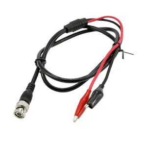 מותאם אישית bnc מחבר בננה כפול תקע מחבר בננה כפול מחבר בדיקה כבל למכונה - Product Image 1