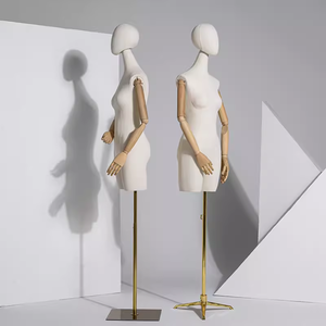 Marco de modelo de alta calidad en la ventana maniquí Homme Torso tela maniquí busto - Product Image 4