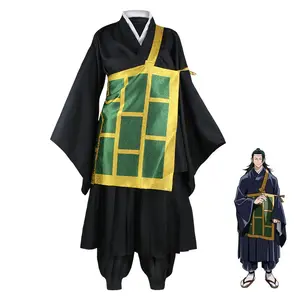Anime Jujutsu Kaisen Cosplay Costumes Geto Suguru uniformes scolaires kimono Costumes noirs pour femmes hommes