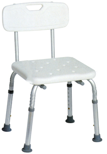 Taburete de Ducha Plegable y Ajustable de Aluminio Ligero con Capacidad de 120 kg para Rehabilitación y Cuidado Postoperatorio en el Hogar - Product Image 2