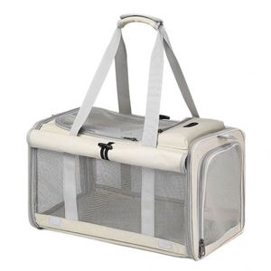 Factory-Direct Nylon PVC Pet Carrier-Spacious for 2 Cats Top <b>Window</b> Handheld Sling Foldable - Product Image 1
