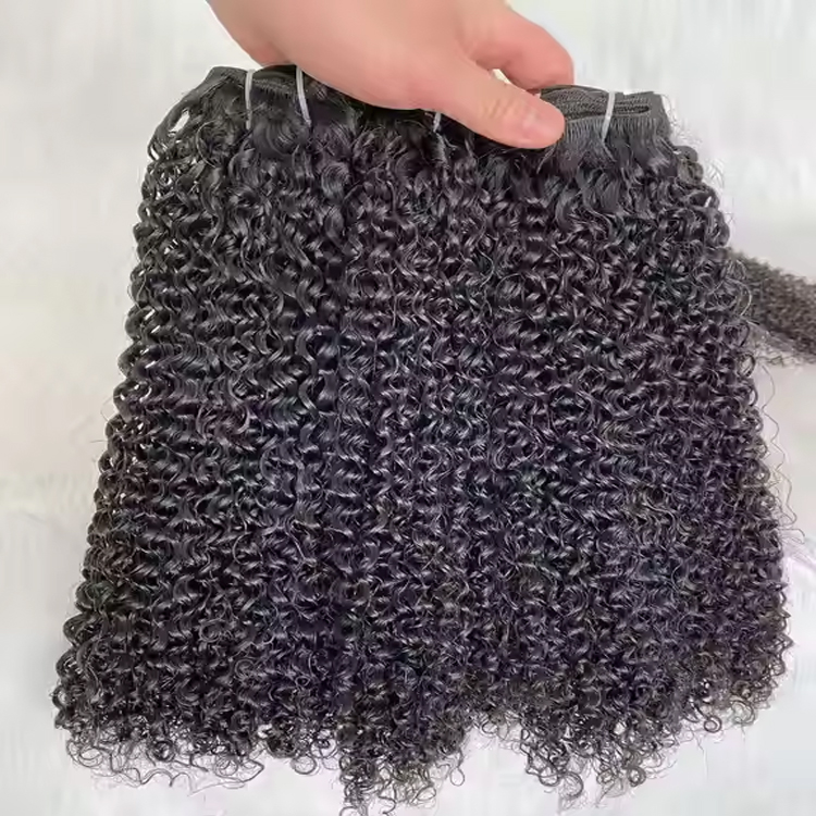 Kinky Curl cheveux crus