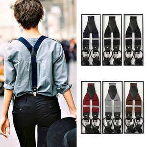 <span class=keywords><strong>Tirantes</strong></span> de celebración de boda de diseño a cuadros clásico de alta calidad personalizados para hombres <span class=keywords><strong>camisa</strong></span> Unisex - Product Image 5
