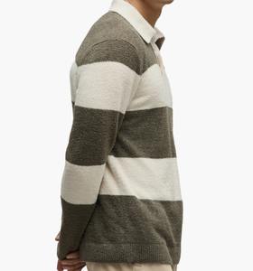 Maglione da <span class=keywords><strong>Uomo</strong></span> <span class=keywords><strong>con</strong></span> Logo Personalizzato, Pullover Invernale Casual in Maglia, Maglione a Coste, Polo in Maglia, Maglione Lavorato a Maglia per <span class=keywords><strong>Uomo</strong></span>, Abbigliamento da Notte - Product Image 3